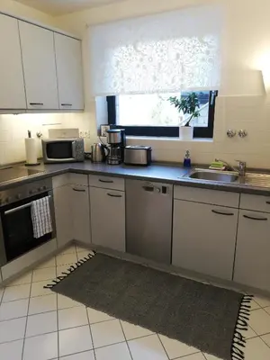 Küche/Küchenzeile in der Unterkunft Apartment Frohnau