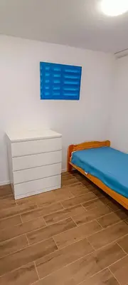 Ein Bett oder Betten in einem Zimmer der Unterkunft Apartment 2 in Altstadt Angermünde
