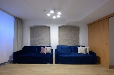 Ein Sitzbereich in der Unterkunft Spacious Apartments In Mitte- Feel The Citycenter