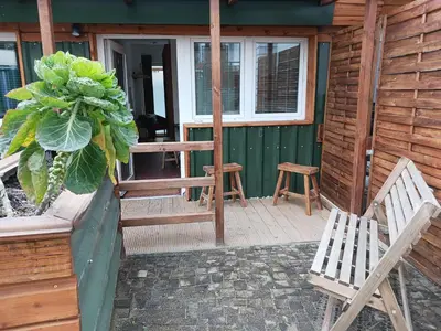 Ein Balkon oder eine Terrasse in der Unterkunft Squat Deluxe Berlin, the hostel