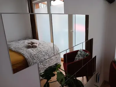 Ein Bett oder Betten in einem Zimmer der Unterkunft Squat Deluxe Berlin, the hostel