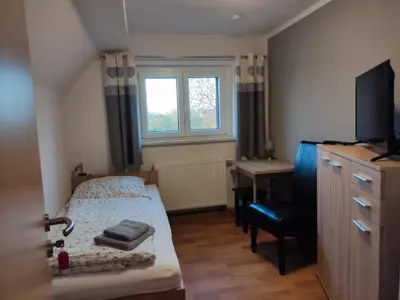 Ein Bett oder Betten in einem Zimmer der Unterkunft Haus Werner