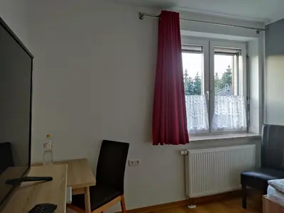 Ein Sitzbereich in der Unterkunft Haus Werner