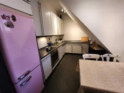 Küche/Küchenzeile in der Unterkunft One Private room available in a two room apartment in Tegel, Berlin