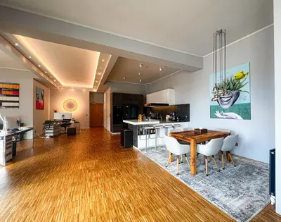 Küche/Küchenzeile in der Unterkunft Luxurious, huge designer Loft, central Kreuzberg
