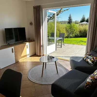 Klättes Ferienwohnung mit Garten