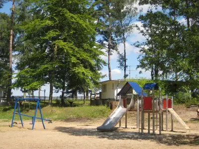 Ein Kinderspielbereich in der Unterkunft Ferienpark Seenland Betriebsgesellschaft mbH