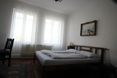 Ein Bett oder Betten in einem Zimmer der Unterkunft Landhaus am Teupitzsee