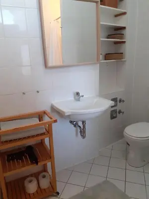 Ein Badezimmer in der Unterkunft Martinsgarten