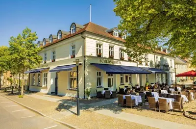 Das Gebäude in dem sich das Hotel befindet