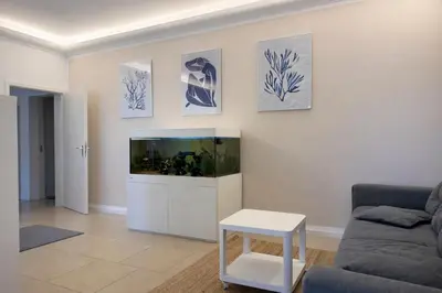 Ein Sitzbereich in der Unterkunft FRAME by Comfort Housing - spacious apartment