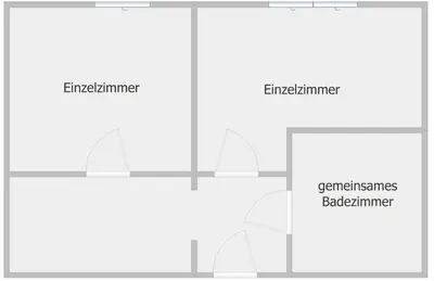 Grundriss der Unterkunft Gästehaus Bernau OT Schönow