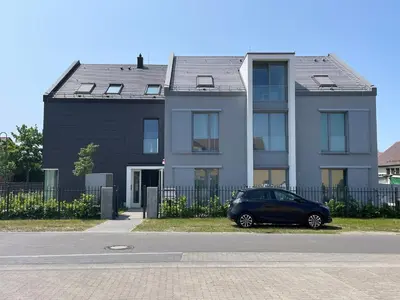 Das Gebäude in dem sich die Pension befindet