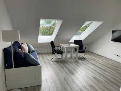 TV/Unterhaltungsangebot in der Unterkunft Wohnung im Gästehaus