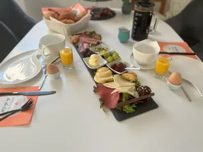 Essen im Bed & Breakfast oder in der Nähe