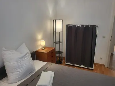 Ein Bett oder Betten in einem Zimmer der Unterkunft Apartment Pette C40