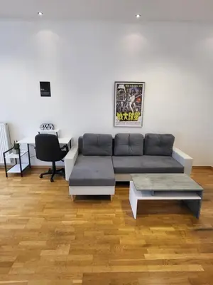 Ein Sitzbereich in der Unterkunft Apartment Pette C40