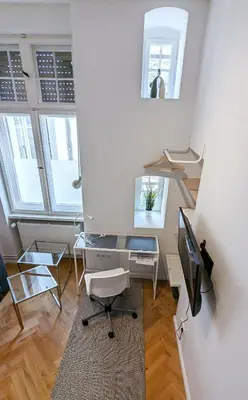 Grundriss der Unterkunft Central, cozy, designed 1-BR Apt at Akazienkiez