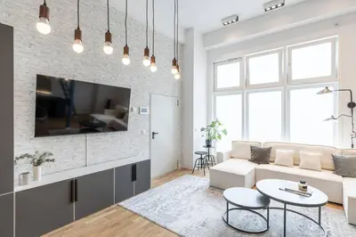 TV/Unterhaltungsangebot in der Unterkunft Spacious Lofts In Wedding