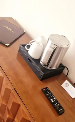 Kaffee-/Teezubehör in der Unterkunft Hotel Rhin Inn