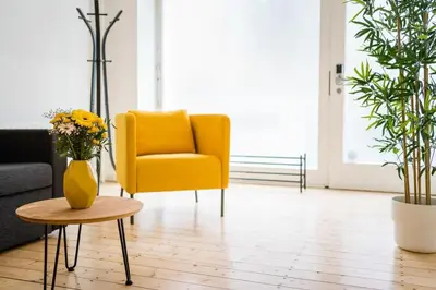 Ein Sitzbereich in der Unterkunft Spacious 3BR plus AC Self Check-in Street Parking