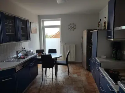 Küche/Küchenzeile in der Unterkunft FeWo Franja Angermünde