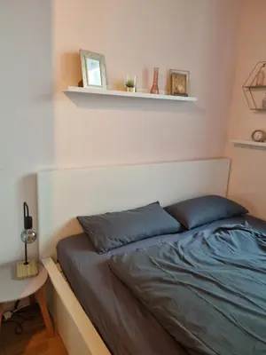 Ein Bett oder Betten in einem Zimmer der Unterkunft Helenas place