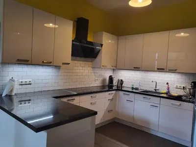 Küche/Küchenzeile in der Unterkunft Helenas place