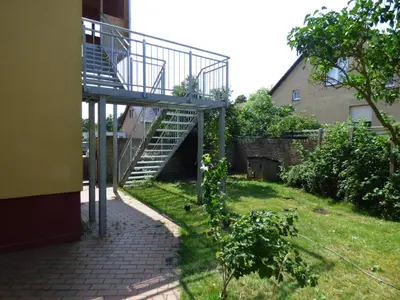 Ein Garten an der Unterkunft FeWo16