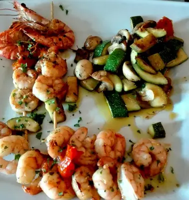 Essen in der Pension oder in der Nähe