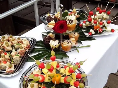 Essen in der Pension oder in der Nähe