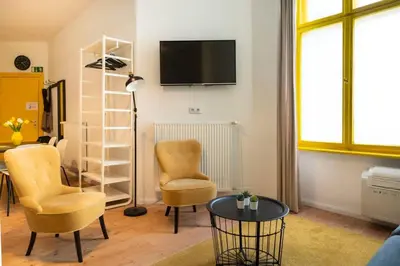 TV/Unterhaltungsangebot in der Unterkunft Great Apartment close to Kudamm