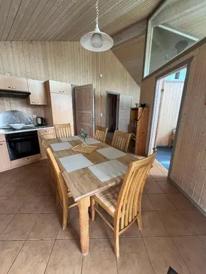 Küche/Küchenzeile in der Unterkunft Feriendorf Klosterheide