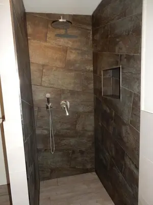 Ein Badezimmer in der Unterkunft Feriengäste und Monteure in der Nähe von Berlin