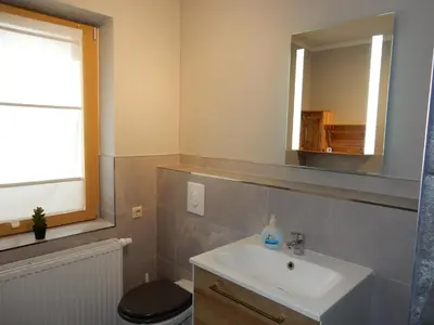 Ein Badezimmer in der Unterkunft Feriengäste und Monteure in der Nähe von Berlin
