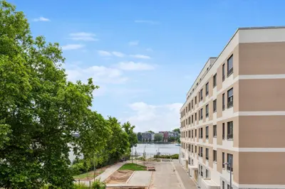Das Gebäude in dem sich das Hotel befindet