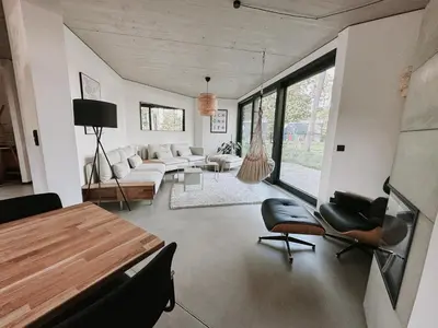 Ein Bett oder Betten in einem Zimmer der Unterkunft Haus 1 - ELF AM SEE