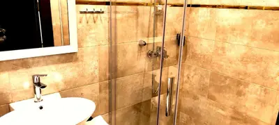 Ein Badezimmer in der Unterkunft Hotel Yaman