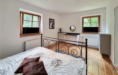 Ein Bett oder Betten in einem Zimmer der Unterkunft 2 Bedroom Awesome Apartment In Kremmen