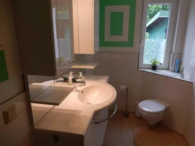 Ein Badezimmer in der Unterkunft Apartment Haus 25