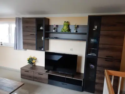 TV/Unterhaltungsangebot in der Unterkunft Apartment Haus 25