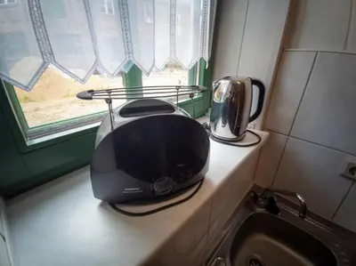 Küche/Küchenzeile in der Unterkunft Spreewälder Schwalbenhof - Ferienwohnung 