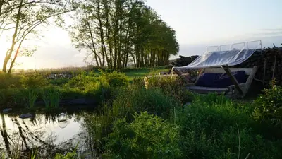 Naturlandschaft in der Nähe der Ferienwohnung