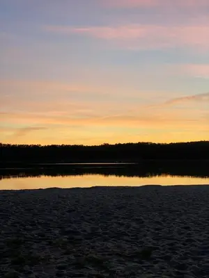 Naturlandschaft in der Nähe des Privatzimmers