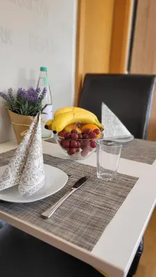 Essen in der Ferienwohnung oder in der Nähe