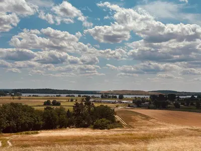 Naturlandschaft in der Nähe der Ferienwohnung