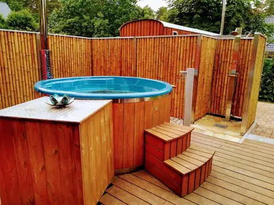 Grundriss der Unterkunft Oriental Tiny House mit Sauna
