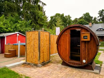 Grundriss der Unterkunft Oriental Tiny House mit Sauna