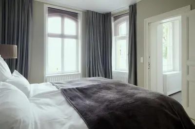 Ein Bett oder Betten in einem Zimmer der Unterkunft Weinberg 5 by Suite030
