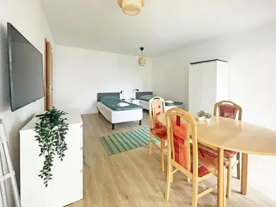 TV/Unterhaltungsangebot in der Unterkunft Nice Apartment in Bernau